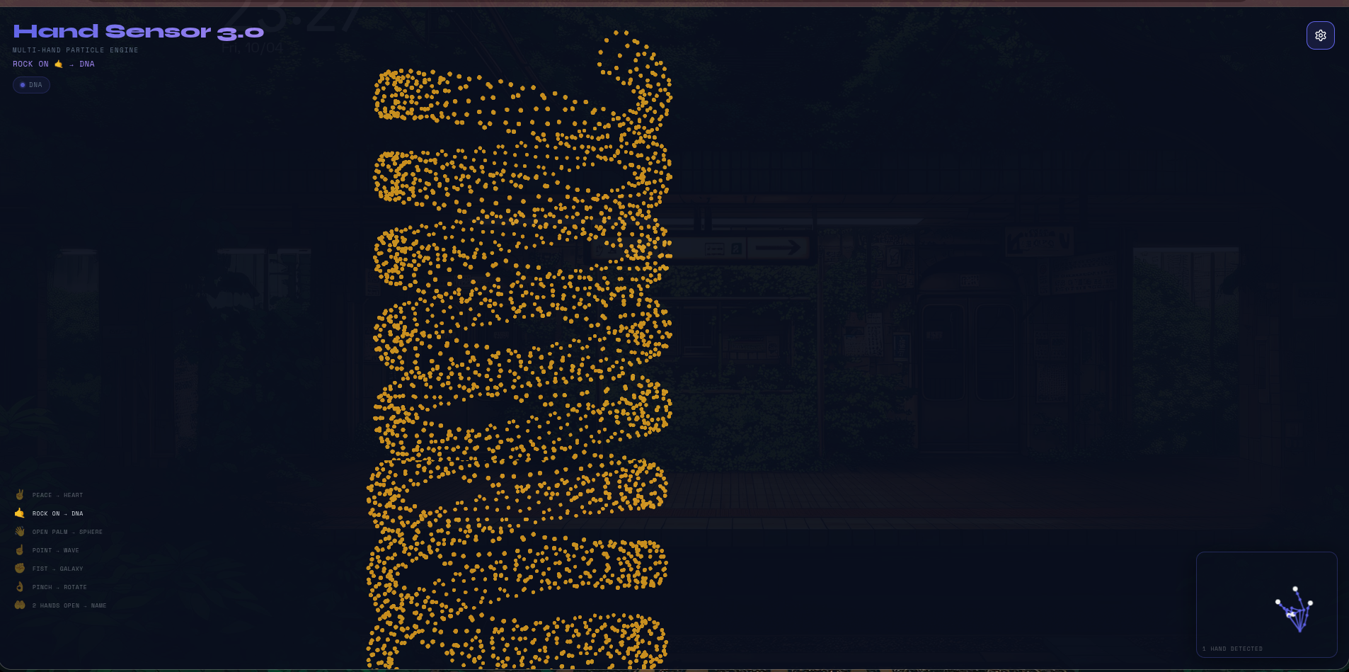 HandSensor 3.0: Interactive Kinetic Particle System