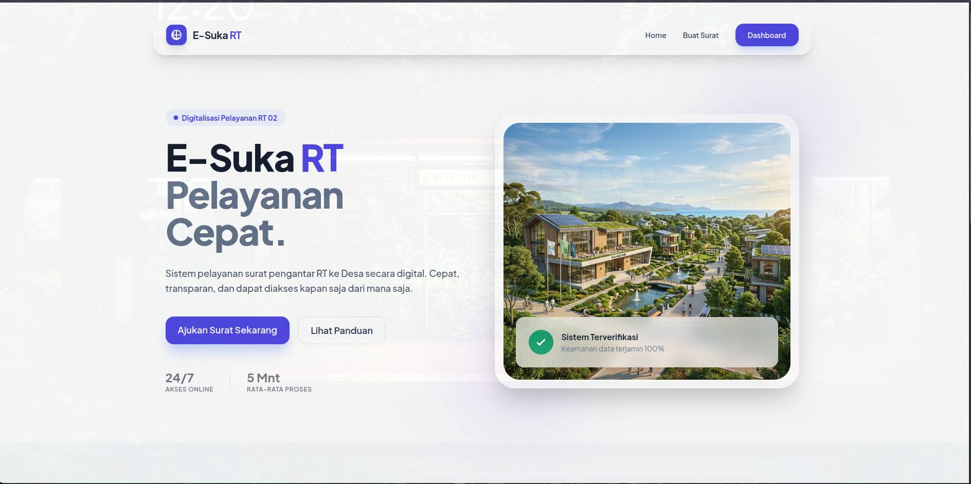 Laravel E-Suka RT v2.0 - Smart Village Administration Suite